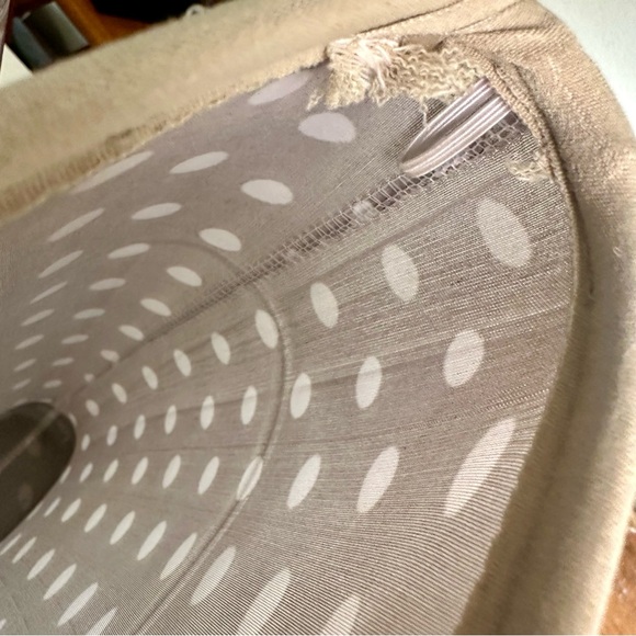 💥CLEAROUT💥Rainy Day Gray Polka Dot Tall Waterproof Boots Size 10 Galoshes - Picture 4 of 7